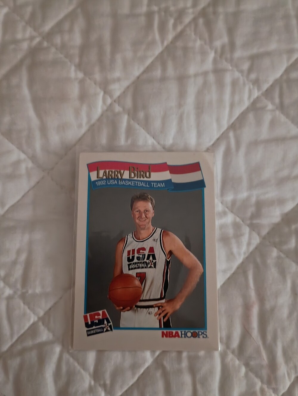 Larry Bird NBA Hoops 1991-92 Basketball Card USA